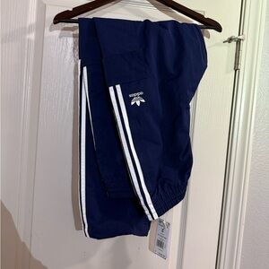 Adidas Dark Blue cargo with White Stripes